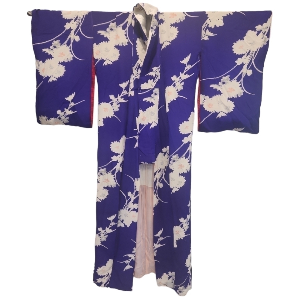 Antique Vintage Japanese Kimono Komon Iromuji Silk